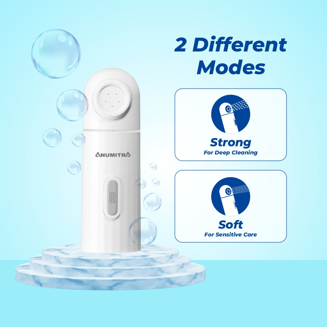 ANUMITRA Portable Bidet with 350ml Bottle for Travel Camping